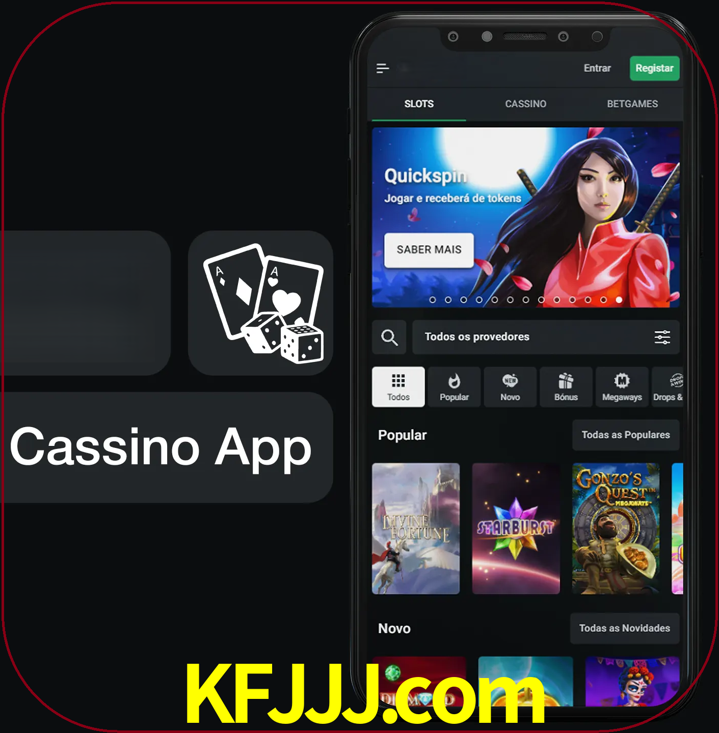 Jogue jogos de cassino e ganhe.